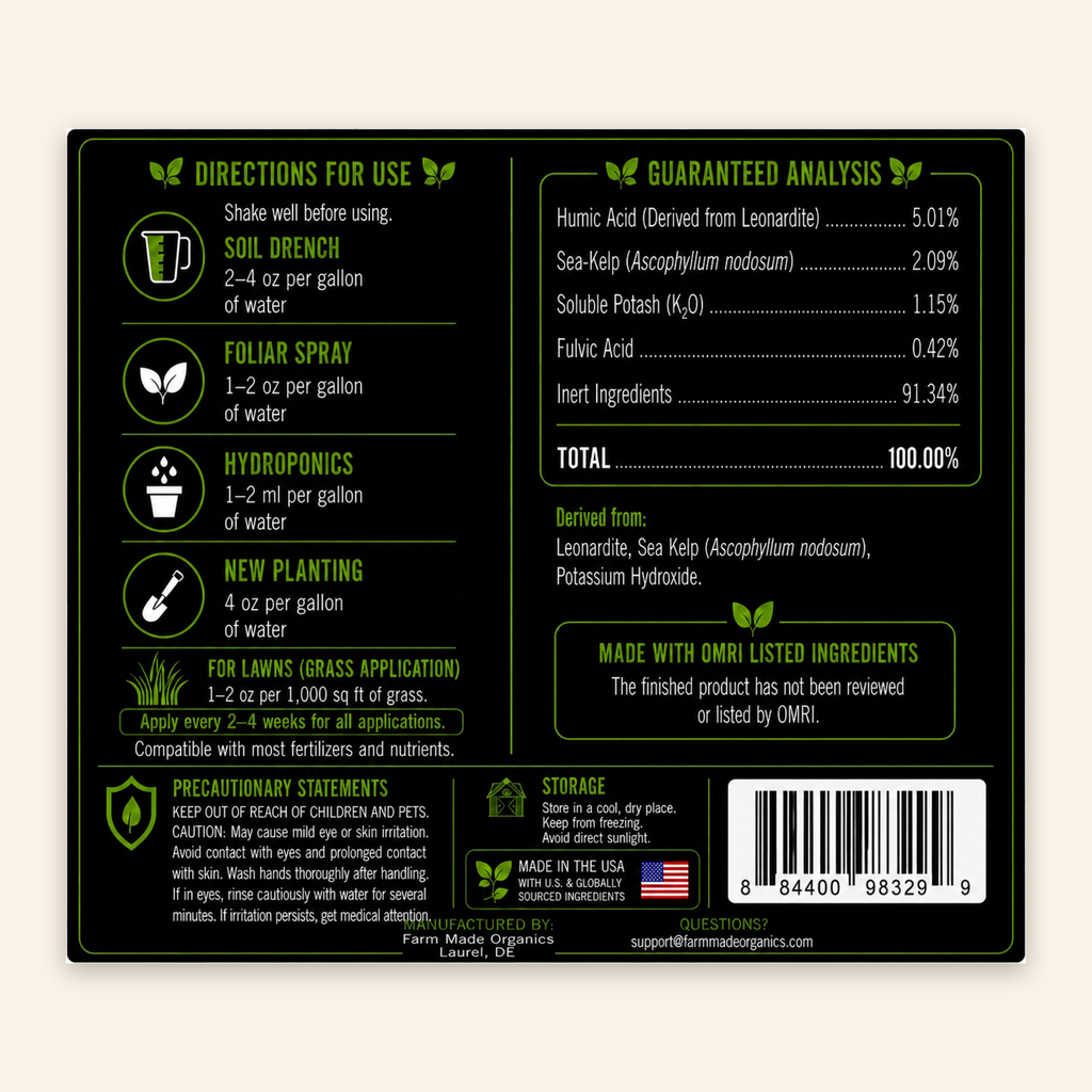 Humic+ Soil Conditioner Concentrate