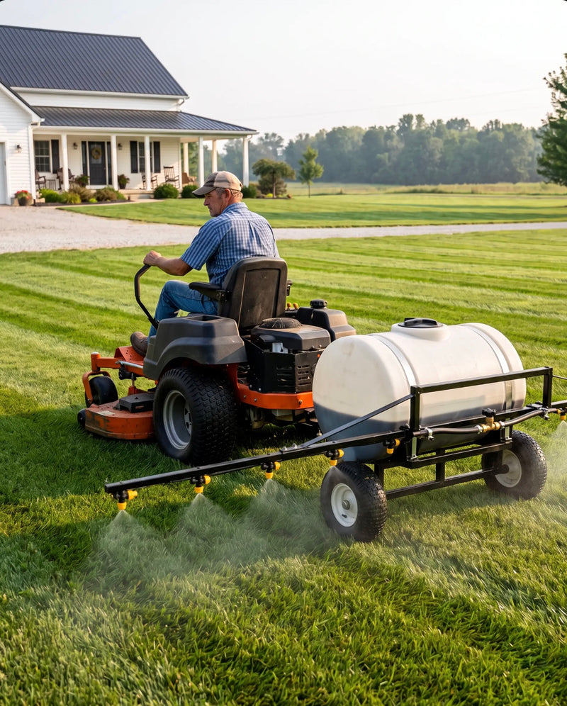 Pull-behind sprayer